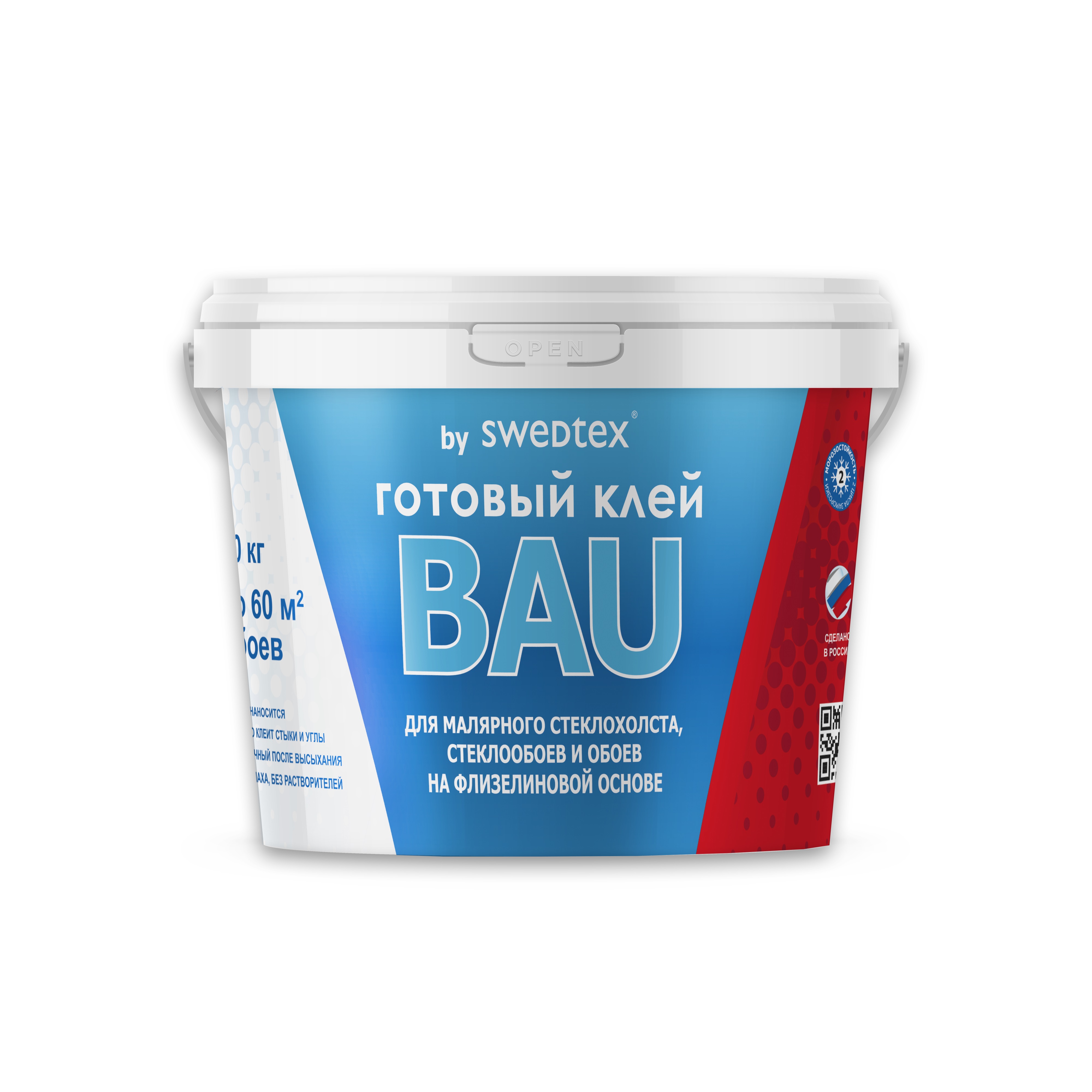 Обои Готовый клей BAU by SWEDTEX 10 кг в каталоге Люкс Обои